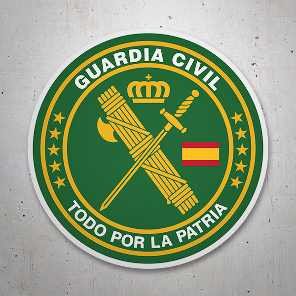 Aufkleber: Guardia Civil - Alles für das Vaterland