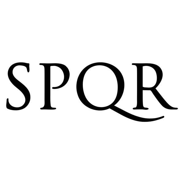 Aufkleber: SPQR Senat und Volk von Rom