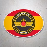 Aufkleber: Luftwaffe und spanische Flagge 3