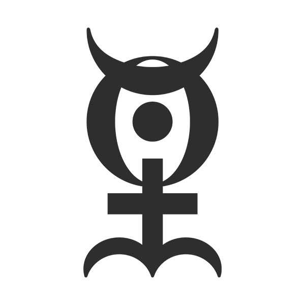 Aufkleber: Esoterisches Symbol