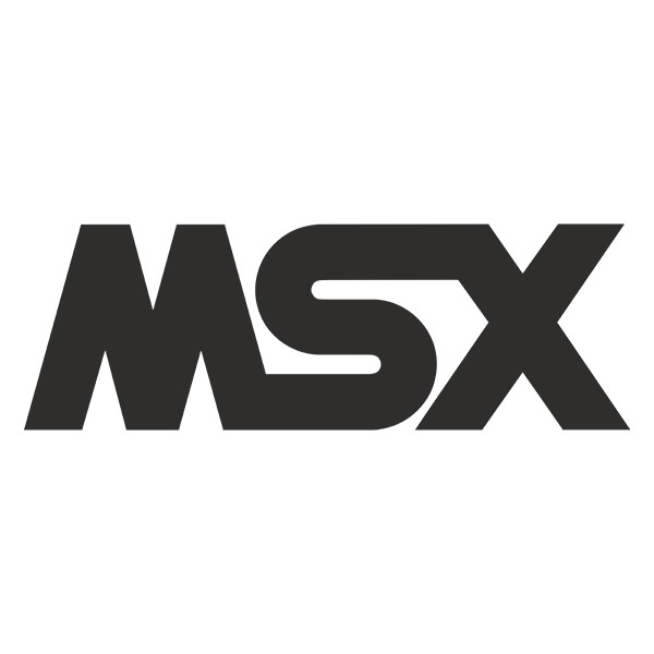 Aufkleber: MSX Arcade
