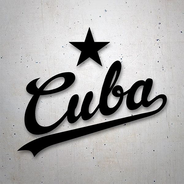 Aufkleber: Kubanische Republik