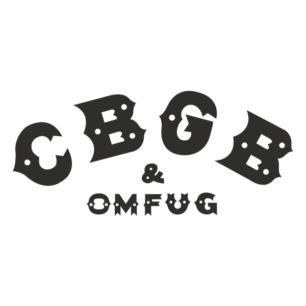 Aufkleber: CBGB & OMFUG Retro