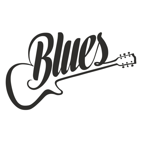 Aufkleber: Blues