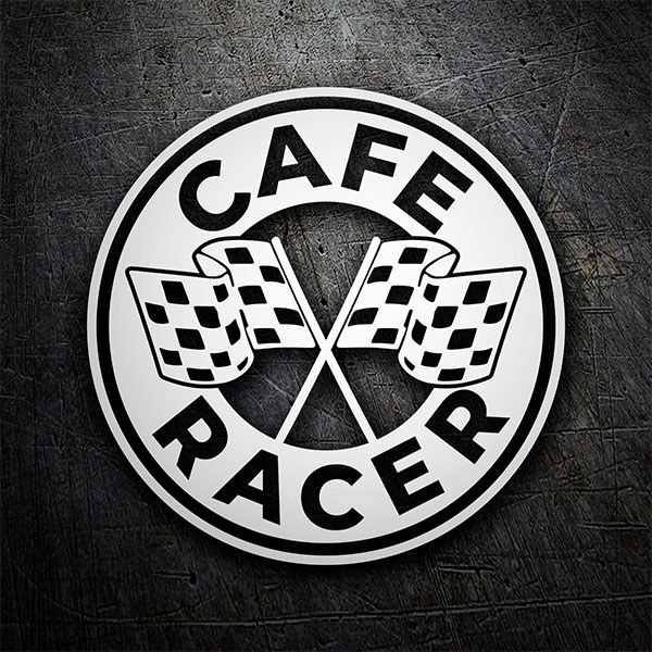 Aufkleber: Cafe Racer