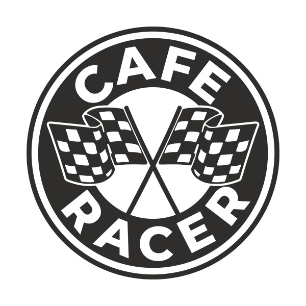 Aufkleber: Cafe Racer