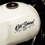 Aufkleber: old School bobber 3