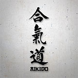 Aufkleber: Aikido 2
