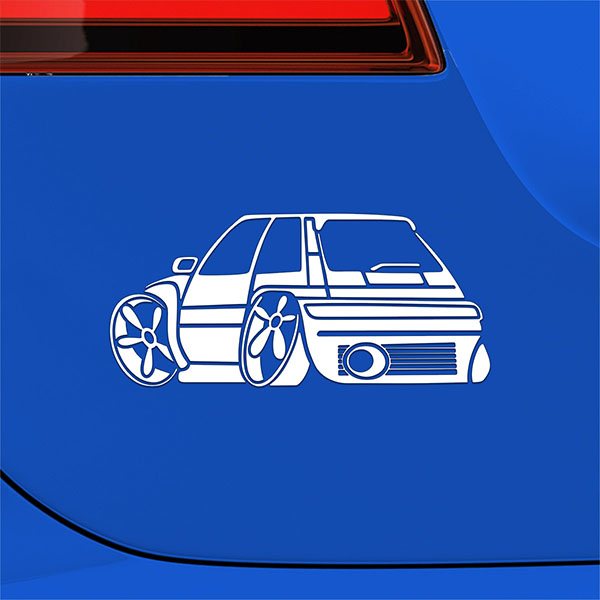 Aufkleber: Renault 5 Turbo Cup