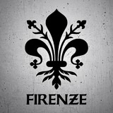 Aufkleber: Lilienblume Florenz 2