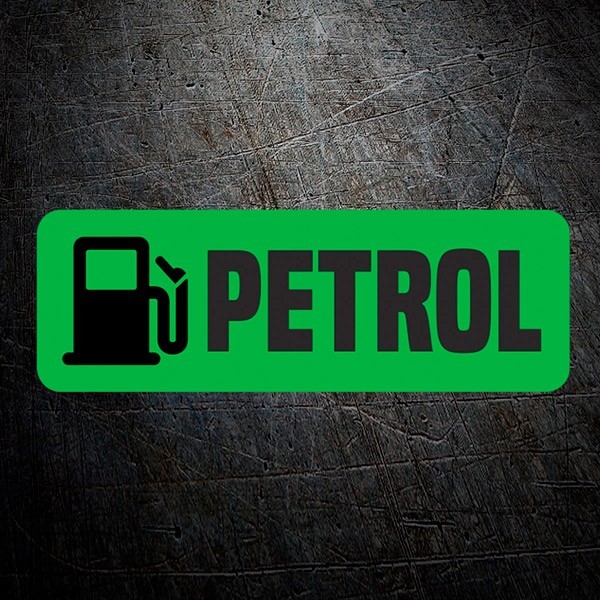 Wohnmobil aufkleber: Petrol Benzin