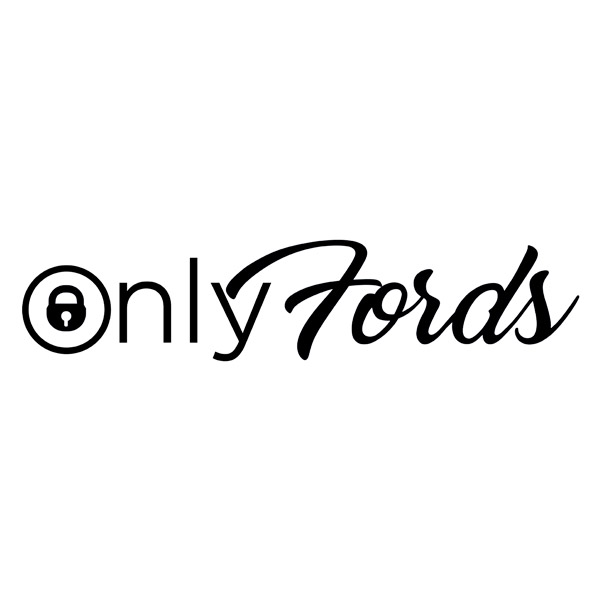 Aufkleber: Only Fords