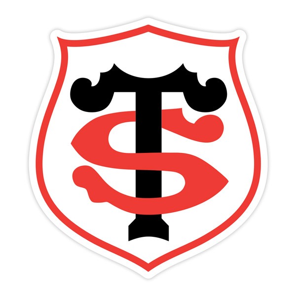 Aufkleber: Stade Toulousain Emblem-Aufkleber