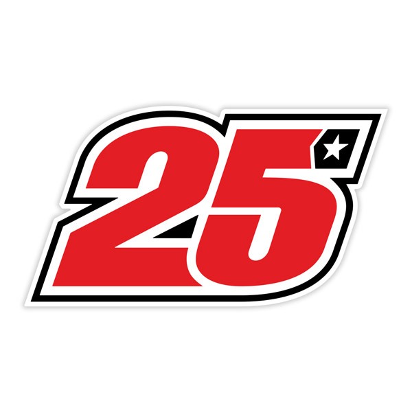Aufkleber: Maverick 25 GP Aufkleber für Dekoration