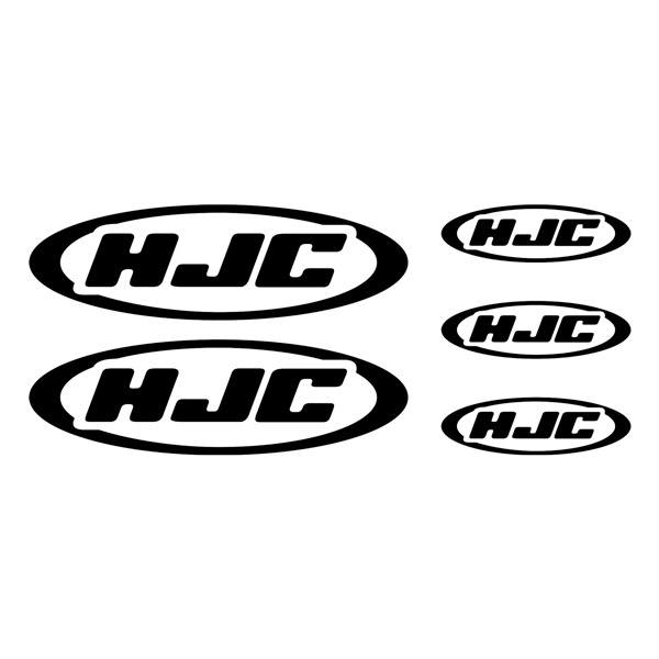Aufkleber: 5X HJC Set