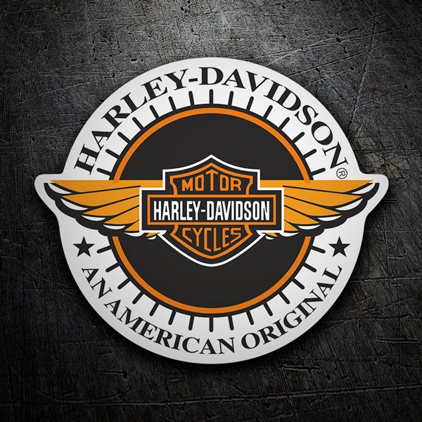 Aufkleber: Harley Davidson American Original