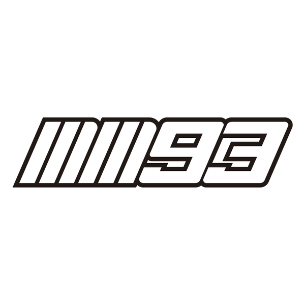 Aufkleber: Marc Márquez 93