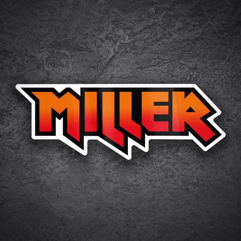 Aufkleber: Jack Miller 1