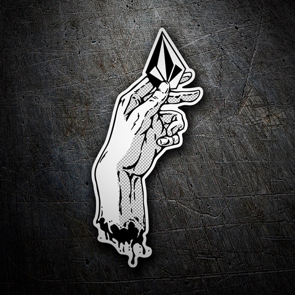 Aufkleber: Die Gründung von Volcom