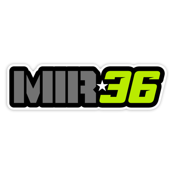Aufkleber: Joan Mir 36