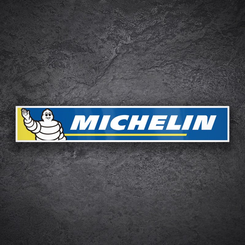 Aufkleber: Michelin Gruß