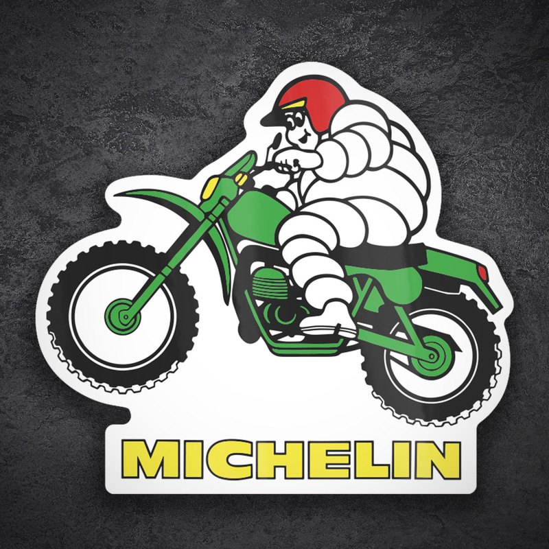 Aufkleber: Michelin Vintage Motocross