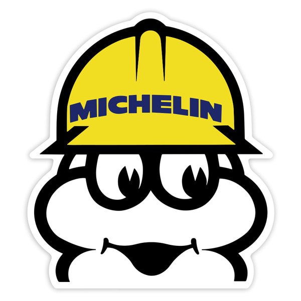 Aufkleber: Michelin Arbeiter