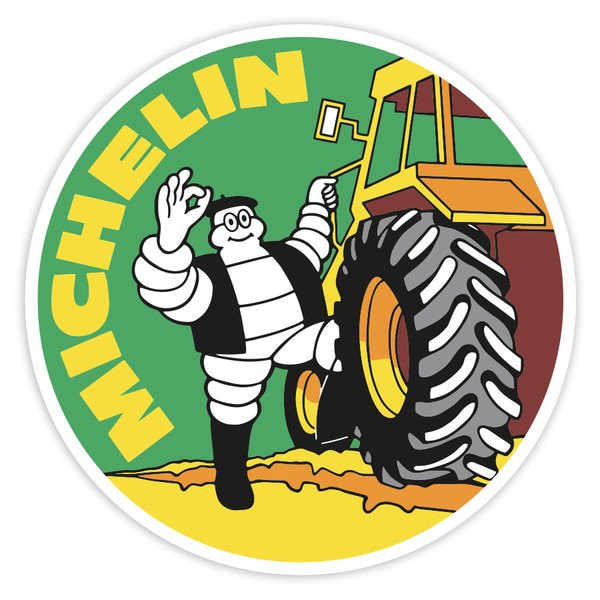 Aufkleber: Michelin Landwirt Traktor