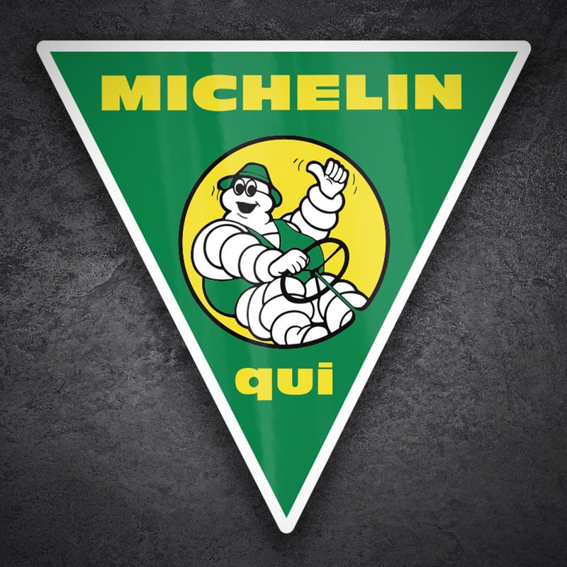 Aufkleber: Michelin Hier Traktoren