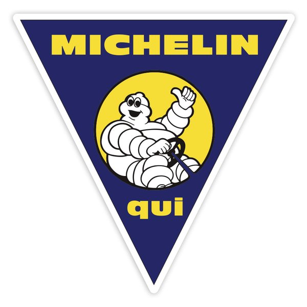 Aufkleber: Michelin Hier Autos