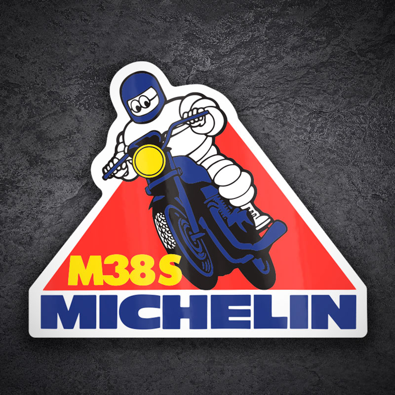 Aufkleber: Michelin Motorrad M38S