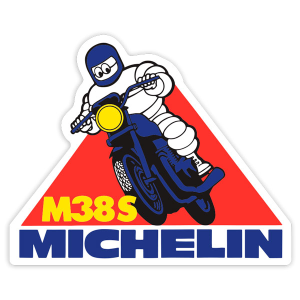 Aufkleber: Michelin Motorrad M38S