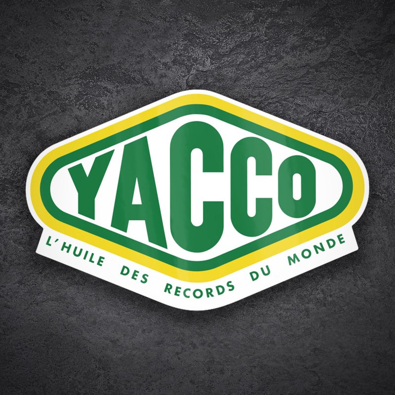 Aufkleber: Yacco Klassisch Grün