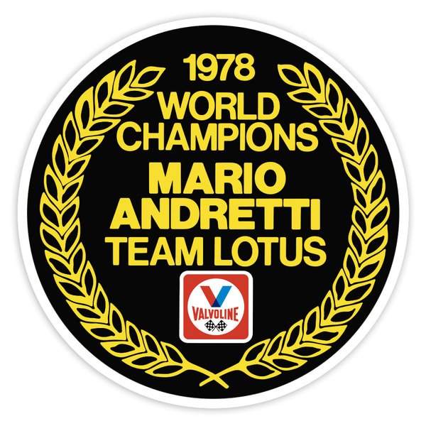 Aufkleber: Valvoline Andretti Lotus 1978