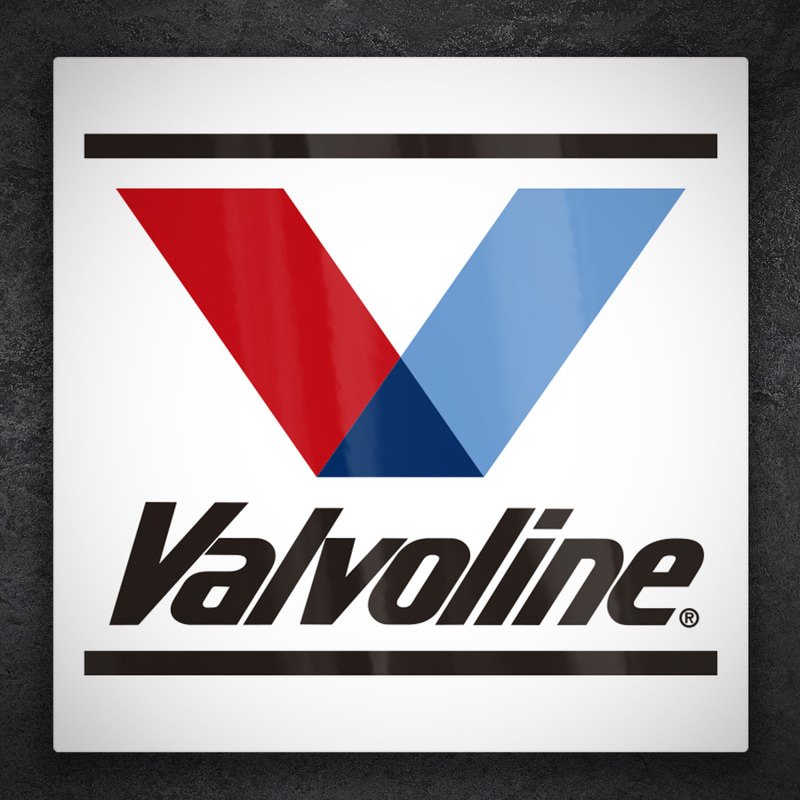 Aufkleber: Valvoline Klassisches Logo