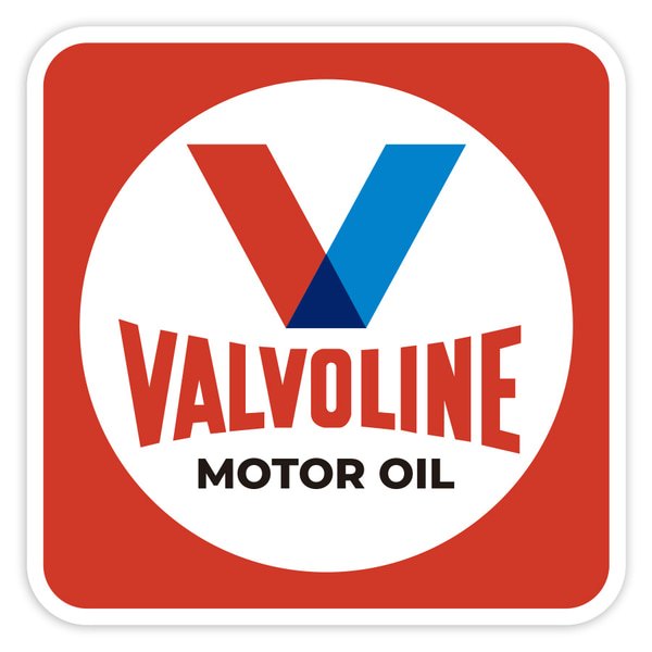 Aufkleber: Valvoline Retro Motoröl