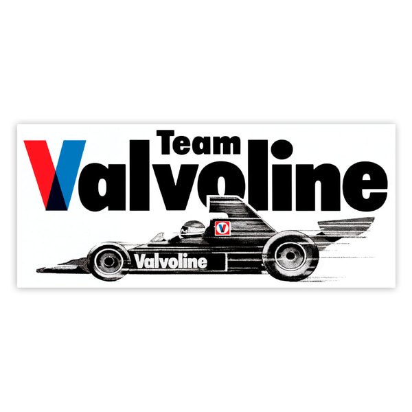 Aufkleber: Valvoline Team Racing