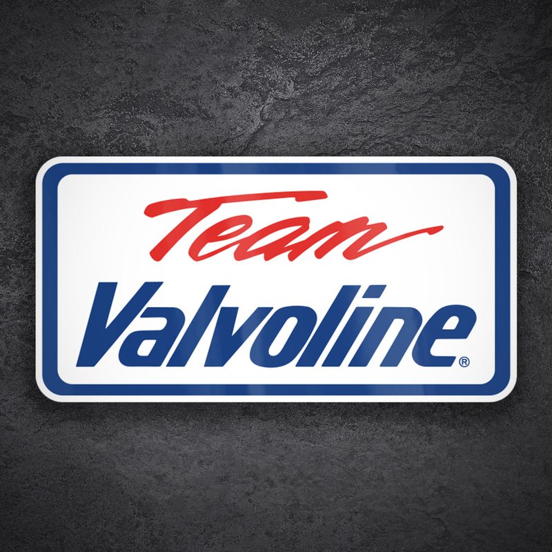 Aufkleber: Team Valvoline