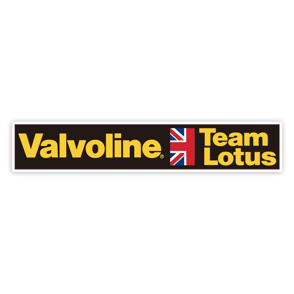 Aufkleber: Valvoline Team Lotus