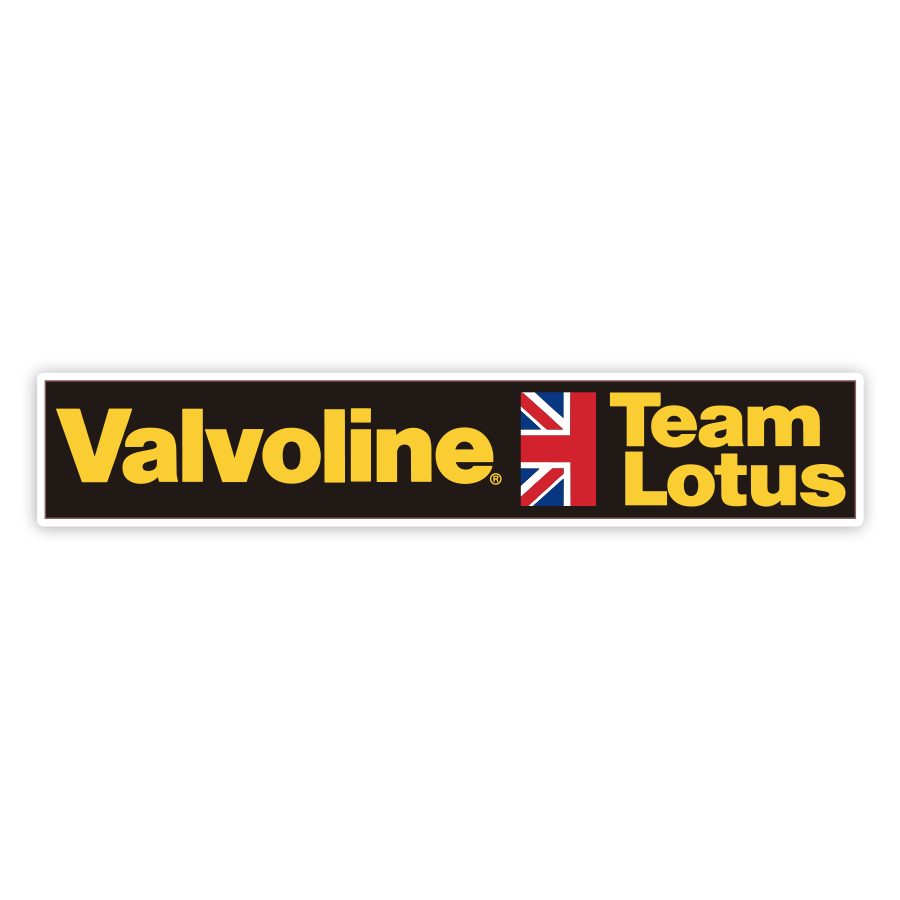 Aufkleber: Valvoline Team Lotus