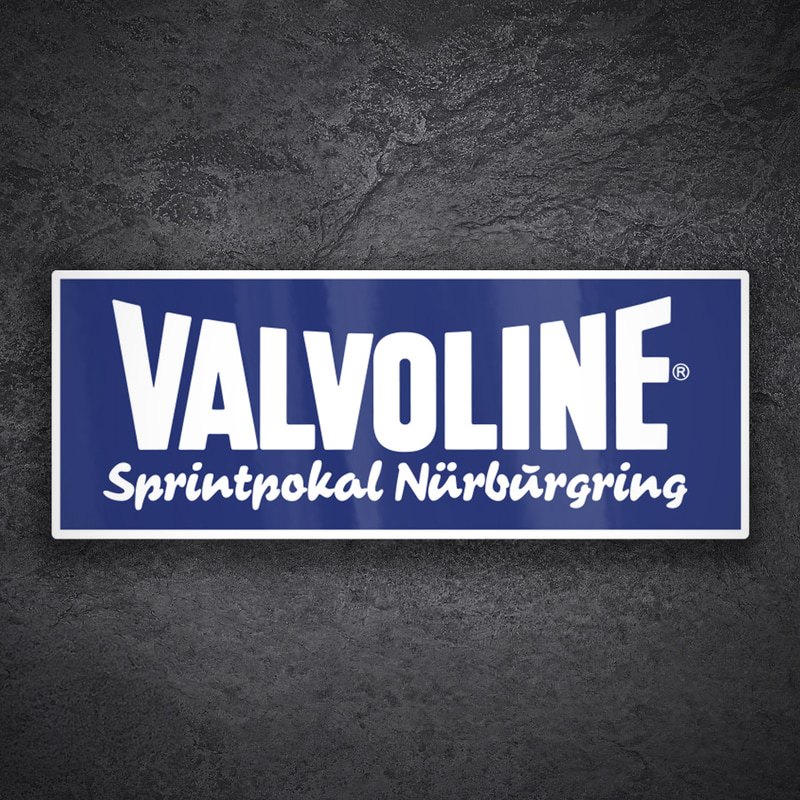 Aufkleber: Valvoline Nürburgring
