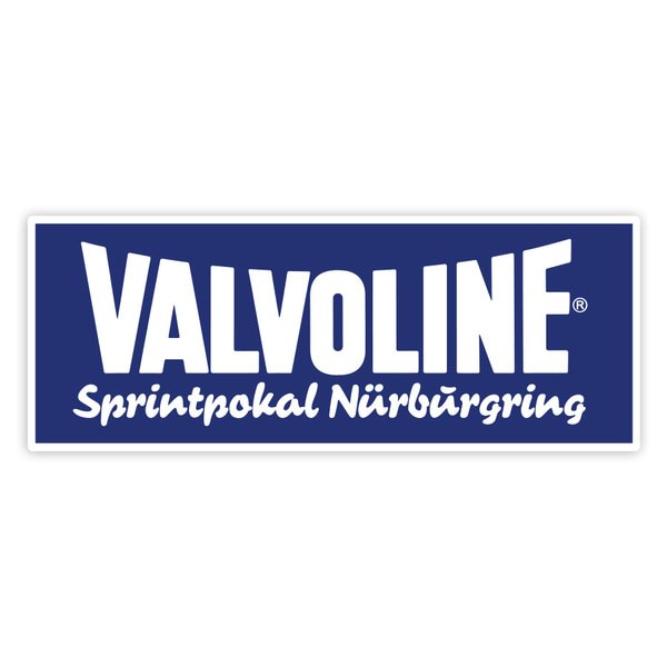 Aufkleber: Valvoline Nürburgring