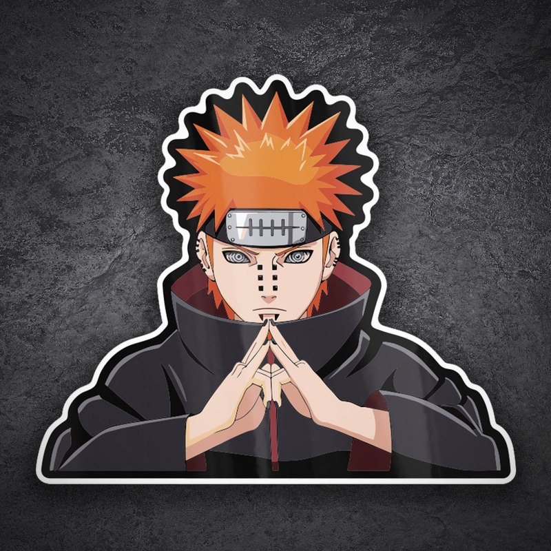 Aufkleber: Naruto Pain Akatsuki