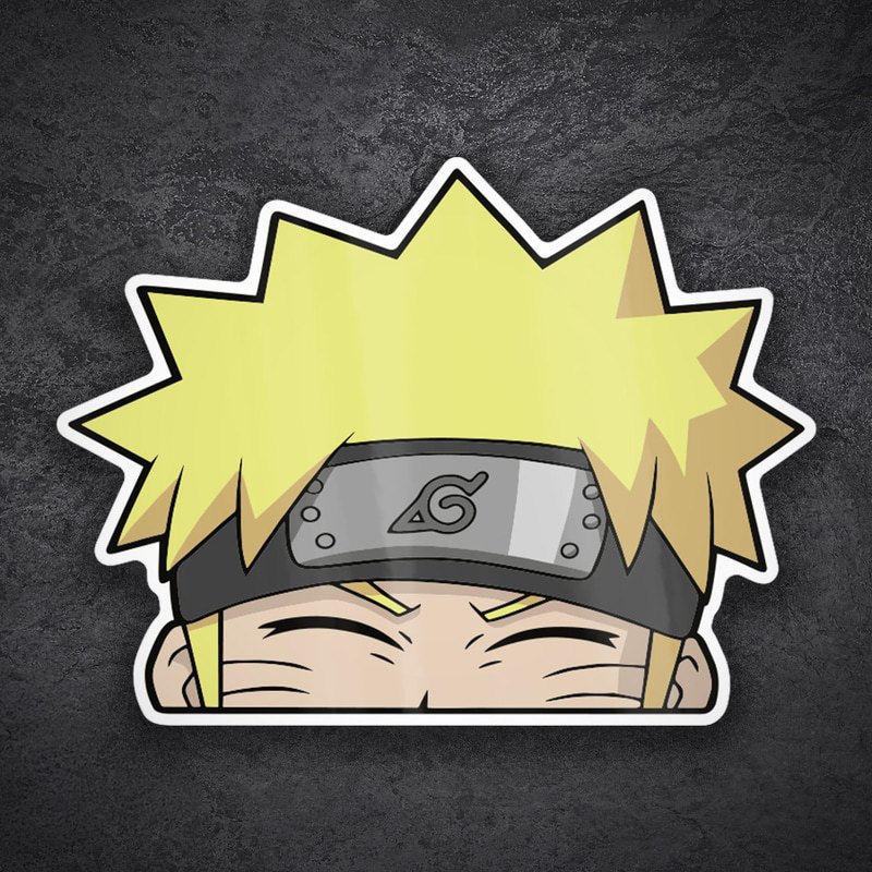 Aufkleber: Naruto Stirnband Konoha