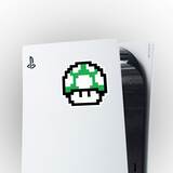 Aufkleber: Mario Bros Seta Pixel Grün 5