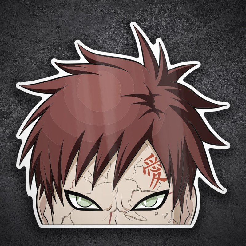 Aufkleber: Naruto Gaara aus der Wüste
