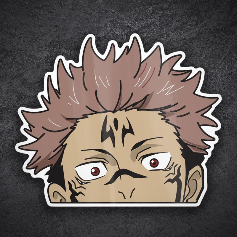 Aufkleber: Jujutsu Kaisen Sukuna Gesicht