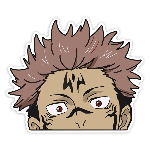 Aufkleber: Jujutsu Kaisen Sukuna Gesicht