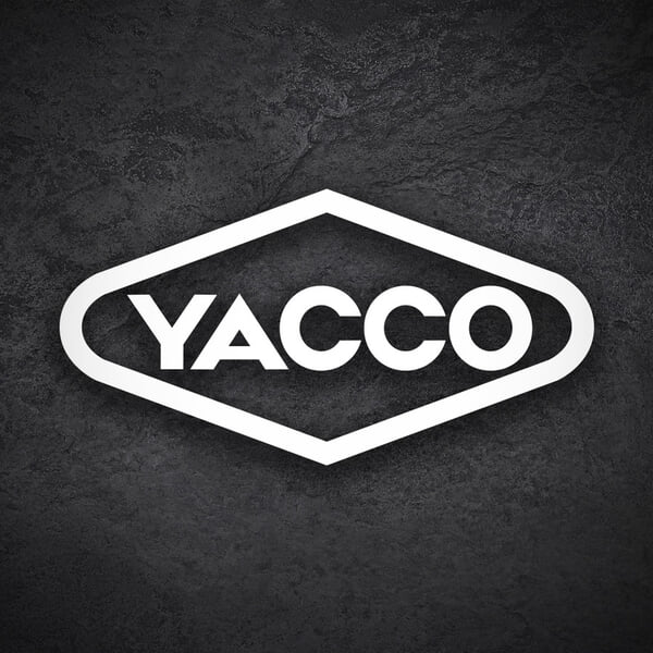 Aufkleber: Yacco Logo Schnitt