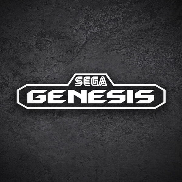 Aufkleber: Sega Genesis
